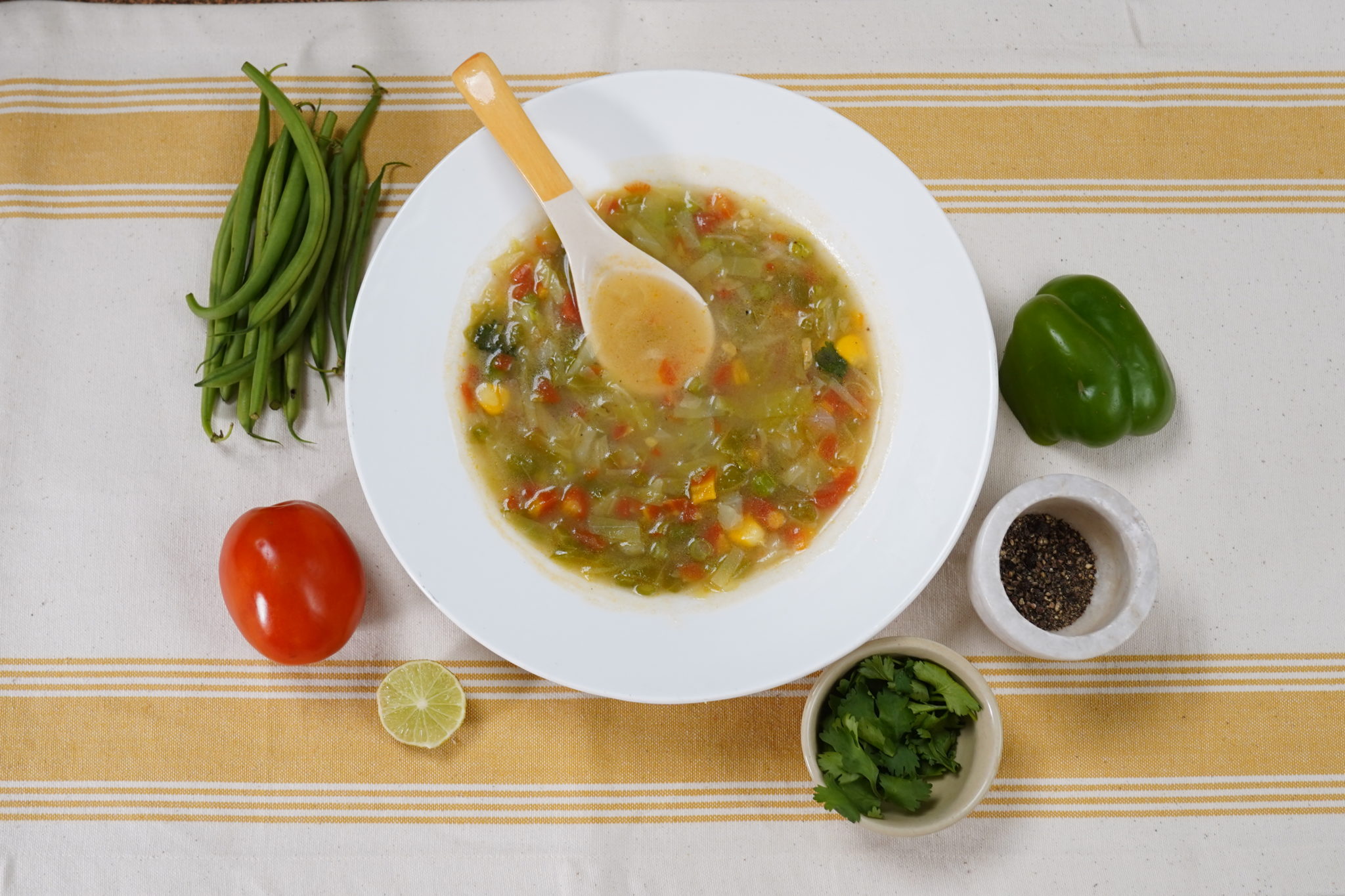 Mix Vegetable Soup on PMC Hindi